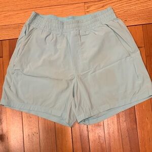 Light Aqua Athletic Shorts